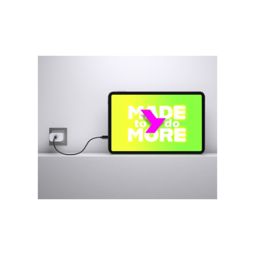 Зарядний пристрій Pixus 1xUSB-C PD20W GaN (4897058532555)