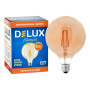Лампочка Delux Globe G125 8Вт E27 2700К amber filament (90016726) Лампочка Delux Globe G125 8Вт E27 2700К amber filament (90016726)