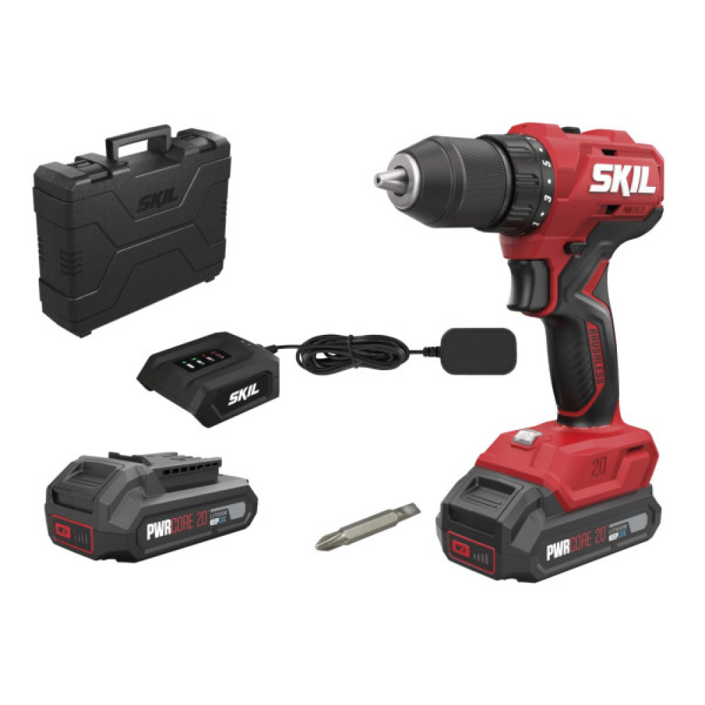 Шурупокрут-дриль акумуляторний SKIL 3011 HB 20В 2х2А·год 55Нм 450·1700об·хв 0.83кг кейс