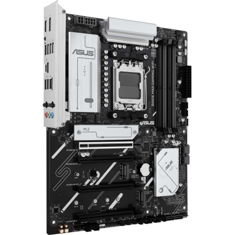 Материнcька плата ASUS B650E MAX GAMING WIFI sAM5 B650 4xDDR5 M.2 HDMI DP ATX