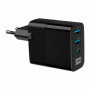 Зарядний пристрій Gembird 2хUSB-A (QC3.0 18W) + 1хType-C (PD20W) LCD black (TA-UC-PDQC30LCD-BK-02) Зарядний пристрій Gembird 2хUSB-A (QC3.0 18W) + 1хType-C (PD20W) LCD black (TA-UC-PDQC30LCD-BK-02)