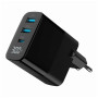 Зарядний пристрій Gembird 2хUSB-A (QC3.0 18W) + 1хType-C (PD20W) LCD black (TA-UC-PDQC30LCD-BK-02) Зарядний пристрій Gembird 2хUSB-A (QC3.0 18W) + 1хType-C (PD20W) LCD black (TA-UC-PDQC30LCD-BK-02)