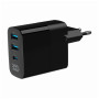 Зарядний пристрій Gembird 2хUSB-A (QC3.0 18W) + 1хType-C (PD20W) LCD black (TA-UC-PDQC30LCD-BK-02) Зарядний пристрій Gembird 2хUSB-A (QC3.0 18W) + 1хType-C (PD20W) LCD black (TA-UC-PDQC30LCD-BK-02)