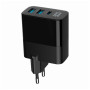 Зарядний пристрій Gembird 2хUSB-A (QC3.0 18W) + 1хType-C (PD20W) LCD black (TA-UC-PDQC30LCD-BK-02) Зарядний пристрій Gembird 2хUSB-A (QC3.0 18W) + 1хType-C (PD20W) LCD black (TA-UC-PDQC30LCD-BK-02)