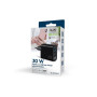Зарядний пристрій Gembird 2хUSB-A (QC3.0 18W) + 1хType-C (PD20W) LCD black (TA-UC-PDQC30LCD-BK-02) Зарядний пристрій Gembird 2хUSB-A (QC3.0 18W) + 1хType-C (PD20W) LCD black (TA-UC-PDQC30LCD-BK-02)