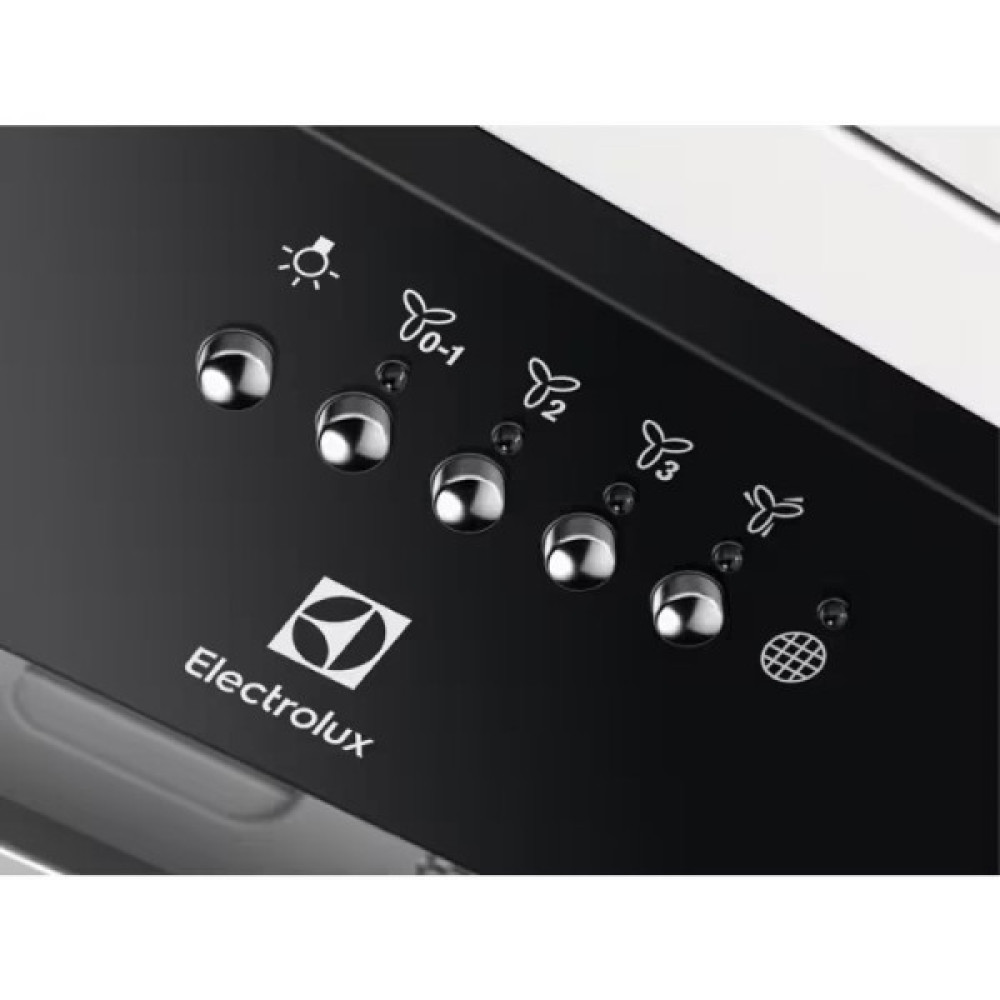 Витяжка Electrolux вбудована, 54см, 700м.куб/год., Hob2Hood, чорний