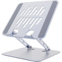 Підставка до ноутбука Gembird до 15.6", регульована, алюміній (NBS-D1-04)