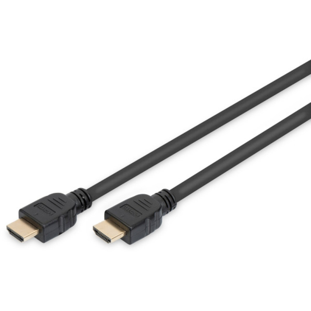 Кабель мультимедійний HDMI M to HDMI M 2.0m Digitus (AK-330124-020-S)