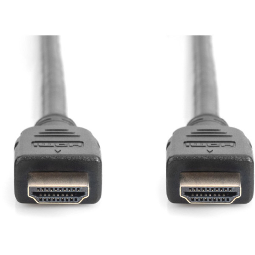 Кабель мультимедійний HDMI M to HDMI M 2.0m Digitus (AK-330124-020-S)