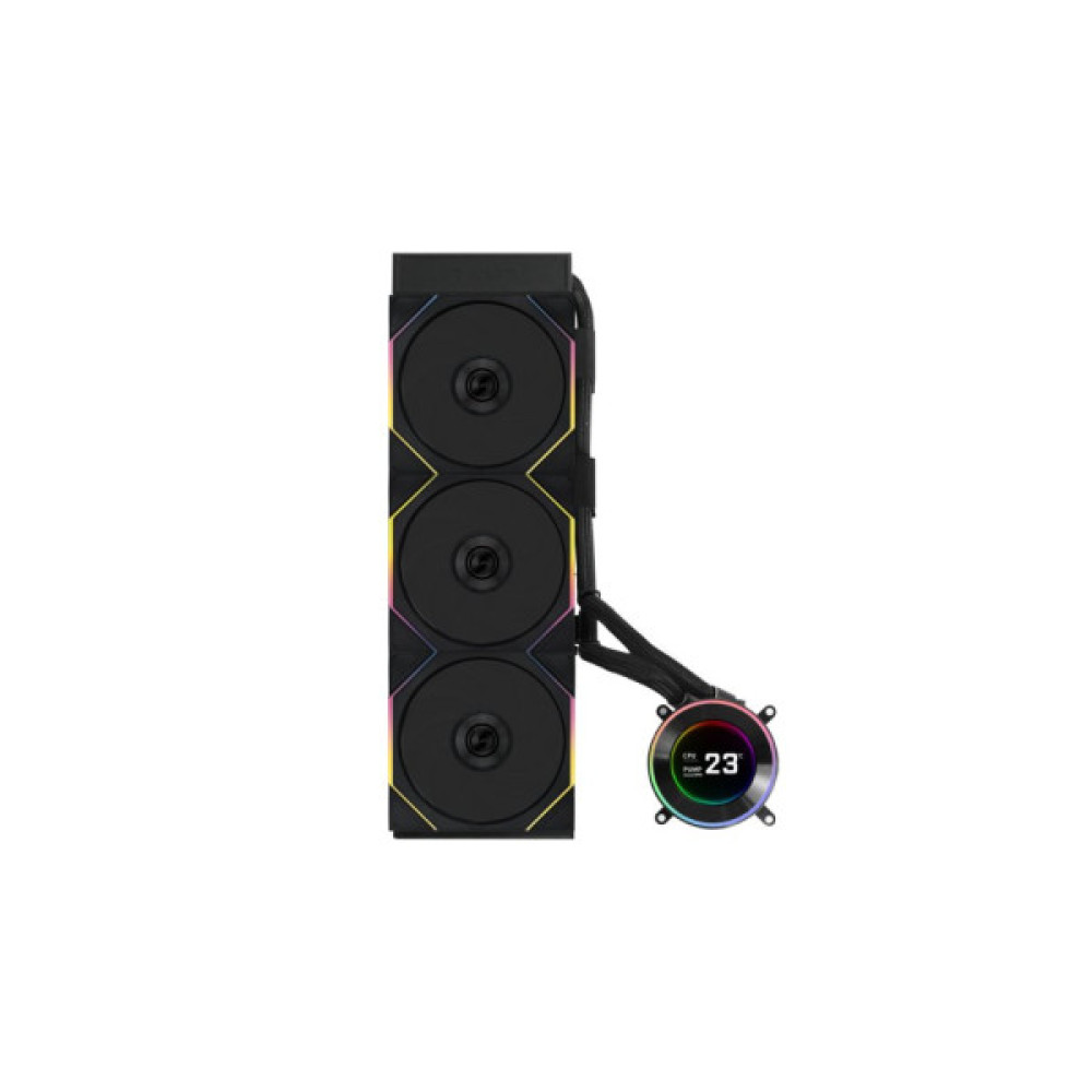 Система рідинного охолодження Lian Li HydroShift II LCD-C 360TL, Black (G89.GHS2LCD36TB.00)