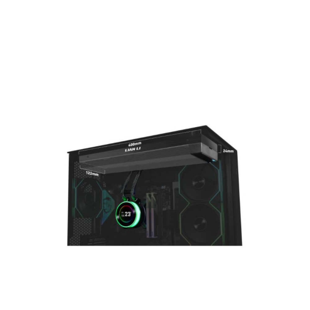 Система рідинного охолодження Lian Li HydroShift II LCD-C 360TL, Black (G89.GHS2LCD36TB.00)