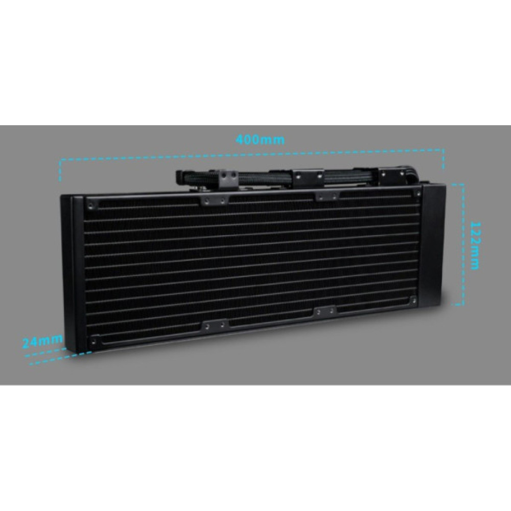 Система рідинного охолодження Lian Li HydroShift II LCD-C 360TL, Black (G89.GHS2LCD36TB.00)