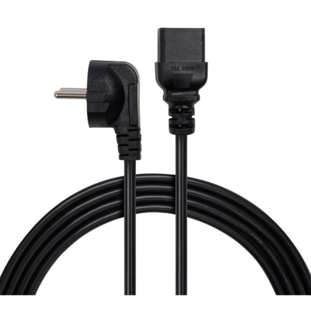 Кабель живлення C19 1.8m 1.5mm 2 copper Vinga (VYPCC191815CU)