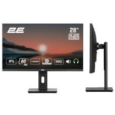 Монітор 2E 28" L2825B 2xHDMI, DP, MM, IPS, NTSC 84%, 3840x2160, HAS