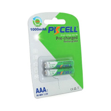 Акумулятор AAA R03 1000mAh 1.2V NiMH Already Charged, 2шт/бл PkCell (PC/AAA1000-2BA)