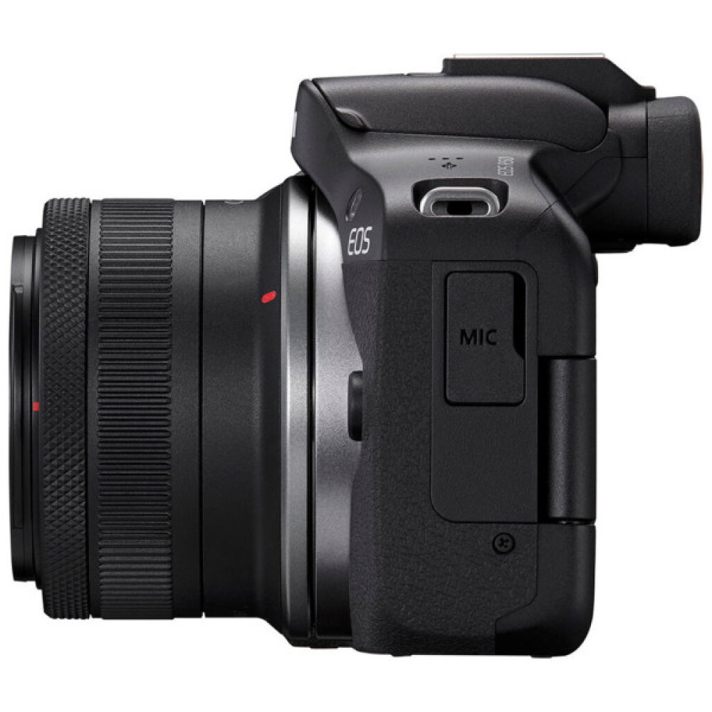 Цифровий фотоапарат Canon EOS R50 + RF-S 18-45 IS STM Black Creator Kit (5811C036)