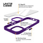 Чохол до мобільного телефона Armorstandart UNIT2 Google Pixel 9 / 9 Pro Purple (ARM80904) Чохол до мобільного телефона Armorstandart UNIT2 Google Pixel 9 / 9 Pro Purple (ARM80904)