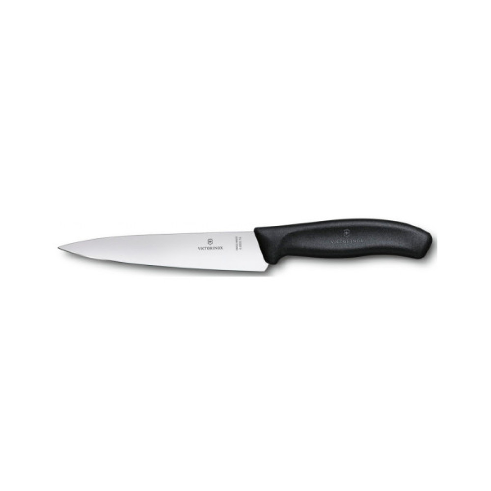 Кухонний ніж Victorinox SwissClassic Kitchen 15 см Black (6.8003.15B) Кухонний ніж Victorinox SwissClassic Kitchen 15 см Black (6.8003.15B)