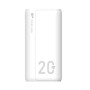 Батарея універсальна Silicon Power QS15 20000mAh PD/18W, QC3.0, Type-C, Micro-USB, 2*USB-A, whi (SP20KMAPBKQS150W) Батарея універсальна Silicon Power QS15 20000mAh PD/18W, QC3.0, Type-C, Micro-USB, 2*USB-A, whi (SP20KMAPBKQS150W)