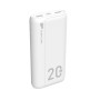 Батарея універсальна Silicon Power QS15 20000mAh PD/18W, QC3.0, Type-C, Micro-USB, 2*USB-A, whi (SP20KMAPBKQS150W) Батарея універсальна Silicon Power QS15 20000mAh PD/18W, QC3.0, Type-C, Micro-USB, 2*USB-A, whi (SP20KMAPBKQS150W)