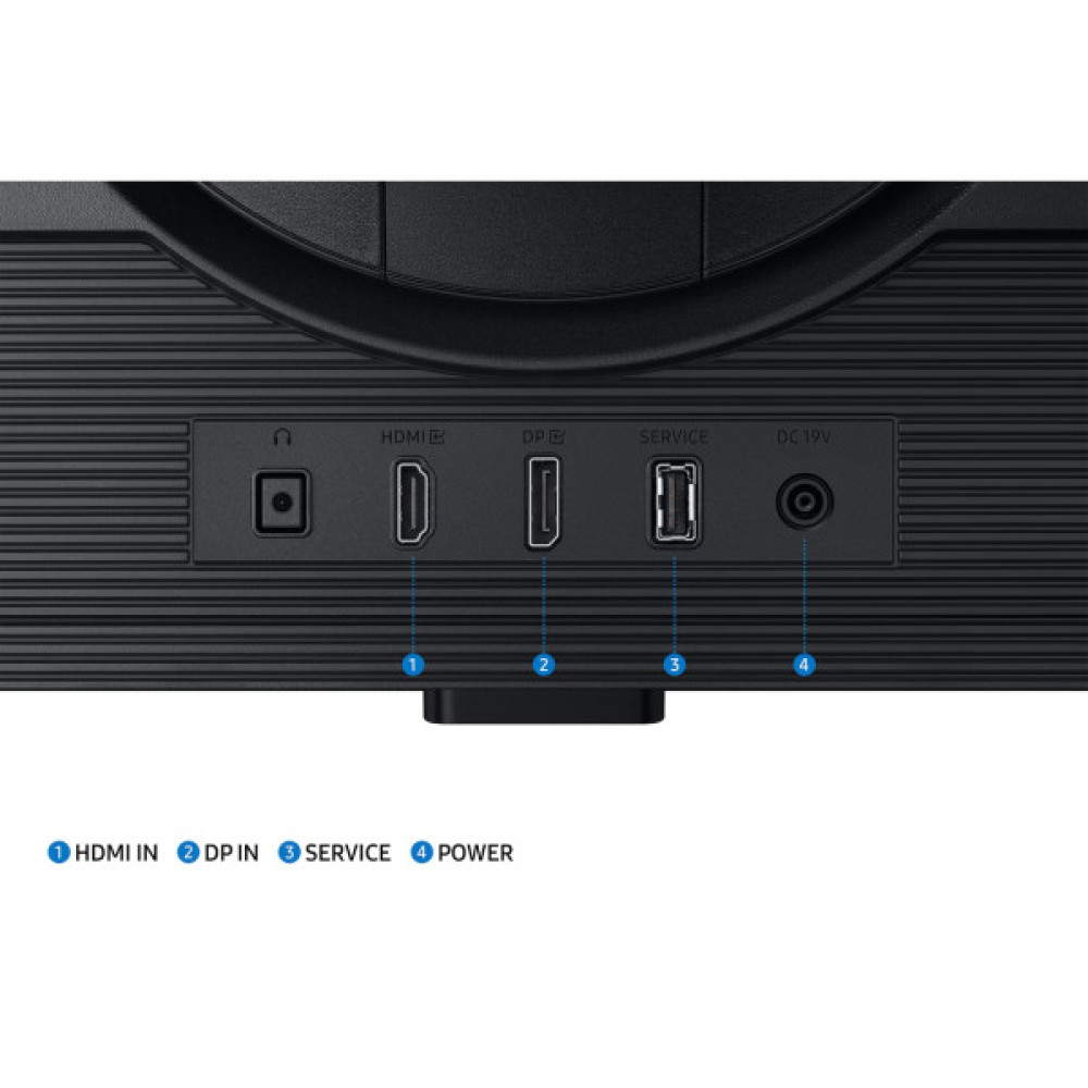 Монітор Samsung 27" S27DG500E HDMI, DP, USB, MM, IPS, 2560x1440, 180Hz, 1ms