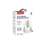 Мишка Promate Ken Wireless/Bluetooth White (ken.white) Мишка Promate Ken Wireless/Bluetooth White (ken.white)