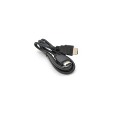 Кабель мультимедійний HDMI M to HDMI M 1.0m V1.4 black Merlion (YT-HDMI(M)/(M)HSP-1m)