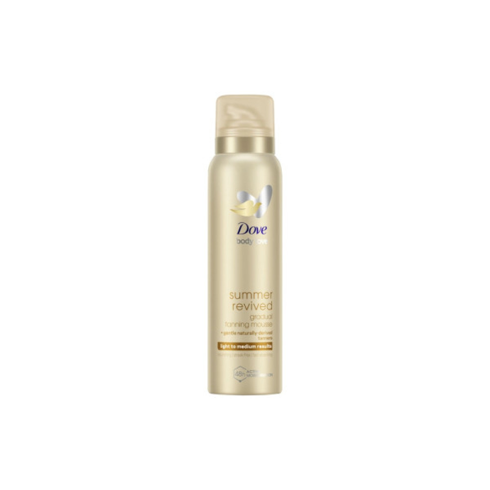 Автозасмага Dove Body Love Summer Revived Мус для тіла Від світлого до середнього 150 мл (8710847962769)