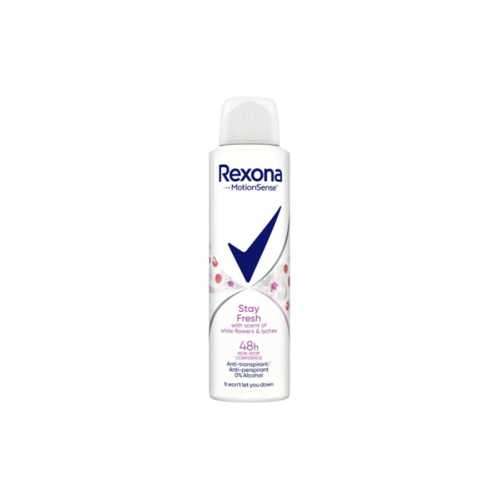 Антиперспірант Rexona Свіжість білих квітів і лічі 150 мл (8717163680568)
