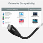 Дата кабель USB-C to USB-C 1.2m USB4.Gen 3 40 Gbps 240W Choetech (XCC-1040) Дата кабель USB-C to USB-C 1.2m USB4.Gen 3 40 Gbps 240W Choetech (XCC-1040)