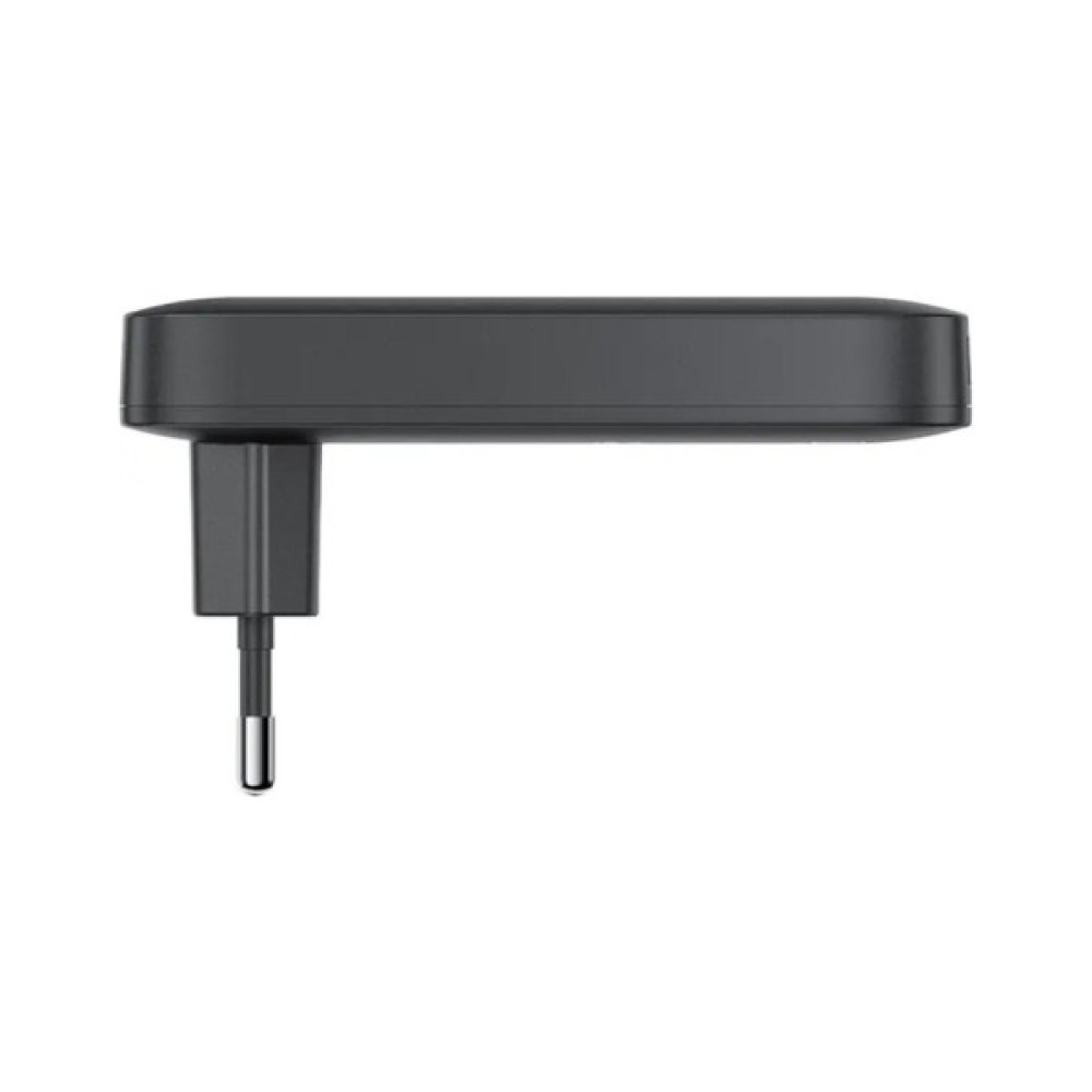 Зарядний пристрій Acefast 3xUSB 65W (2xUSB-C+USB-A) Gan A100 Fast Charger Ultra thin black (6974316283492)