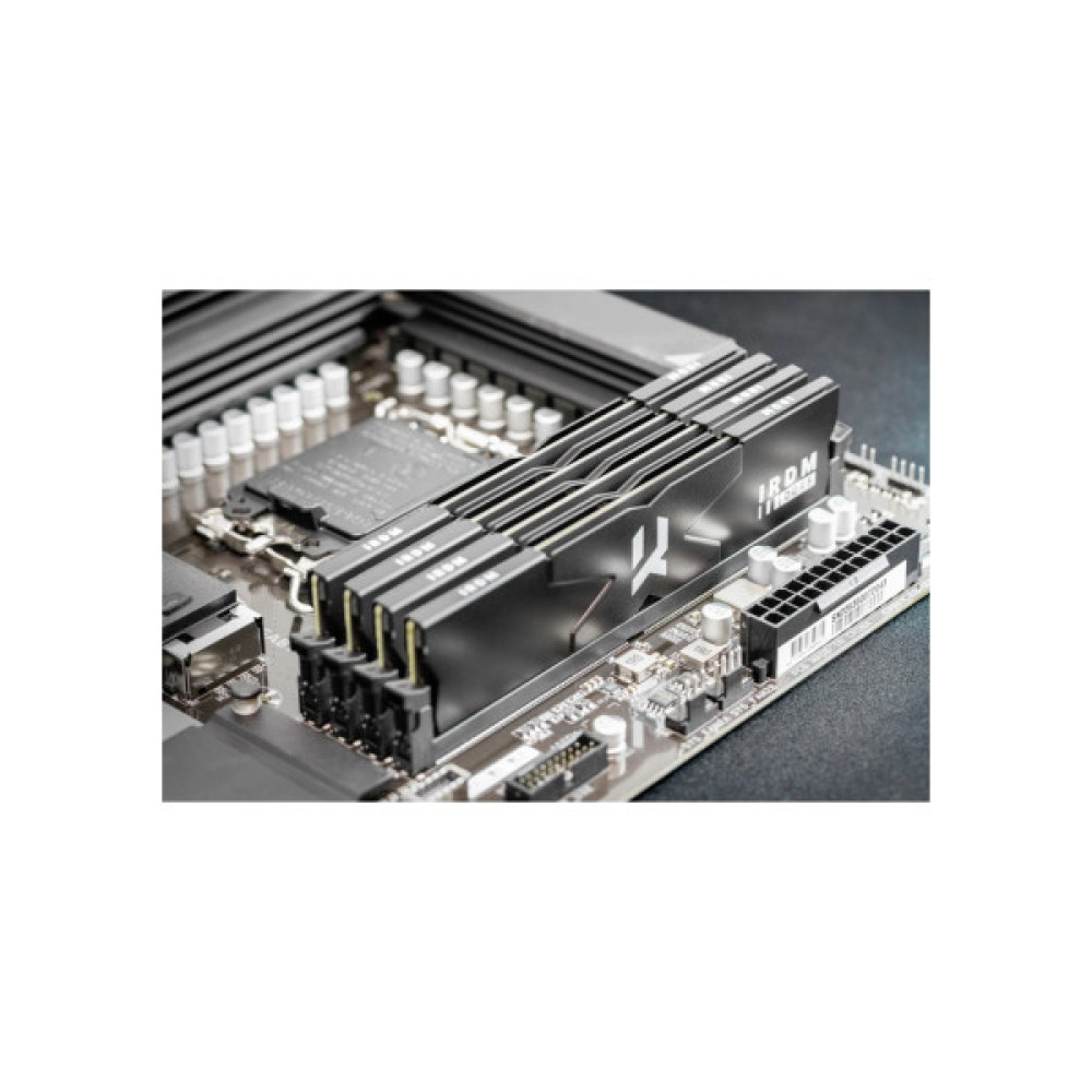 Модуль пам'яті для комп'ютера DDR5 32GB (2x16GB) 6000 MHz IRDM Black Goodram (IR-6000D564L36S/32GDC)