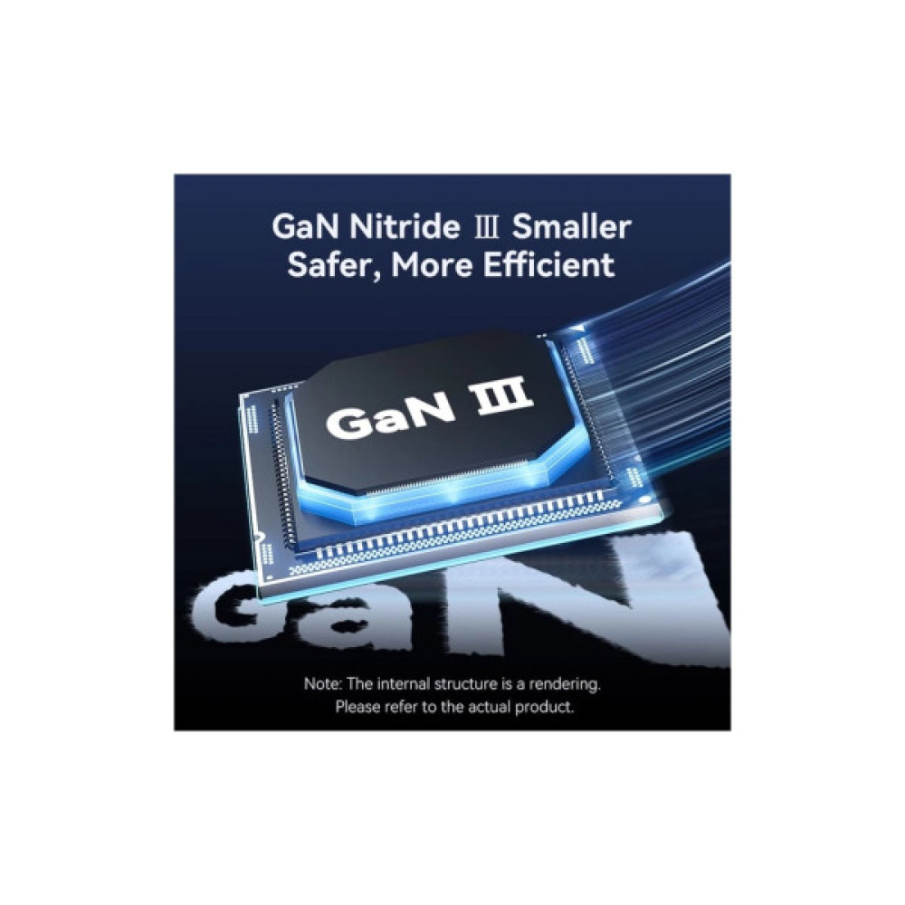 Зарядний пристрій Vention 2xUSB-C PD65W + 1xUSB QC3.0 60W GaN white (FERW0-EU)