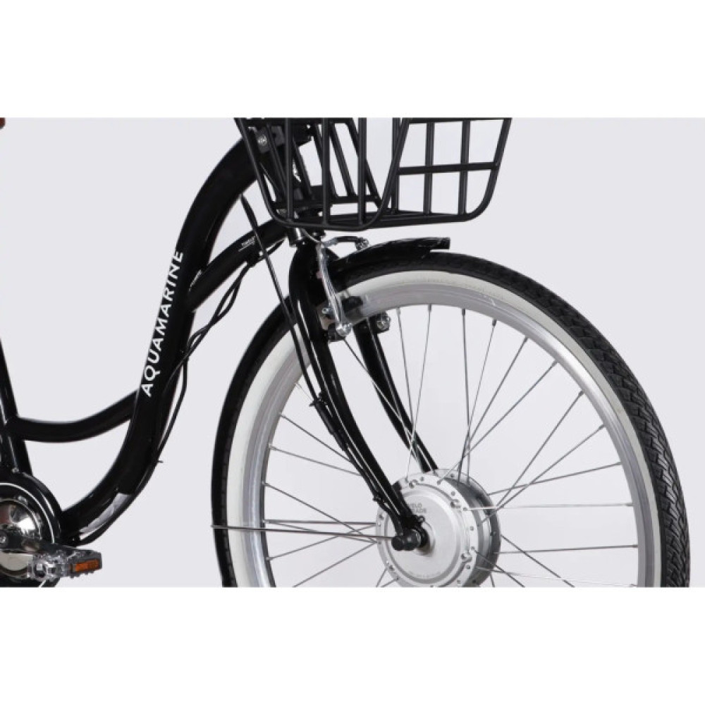 Електровелосипед Dorozhnik 28" eAQUAMARINE BH рама-19" 36B 13А*г 500Вт 2026 чорний (ELB-D-28-109)