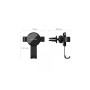 Універсальний автотримач Vention Gravity Duckbill clip Disc Fashion 4.7-7.2" Black (KCSB0) Універсальний автотримач Vention Gravity Duckbill clip Disc Fashion 4.7-7.2" Black (KCSB0)