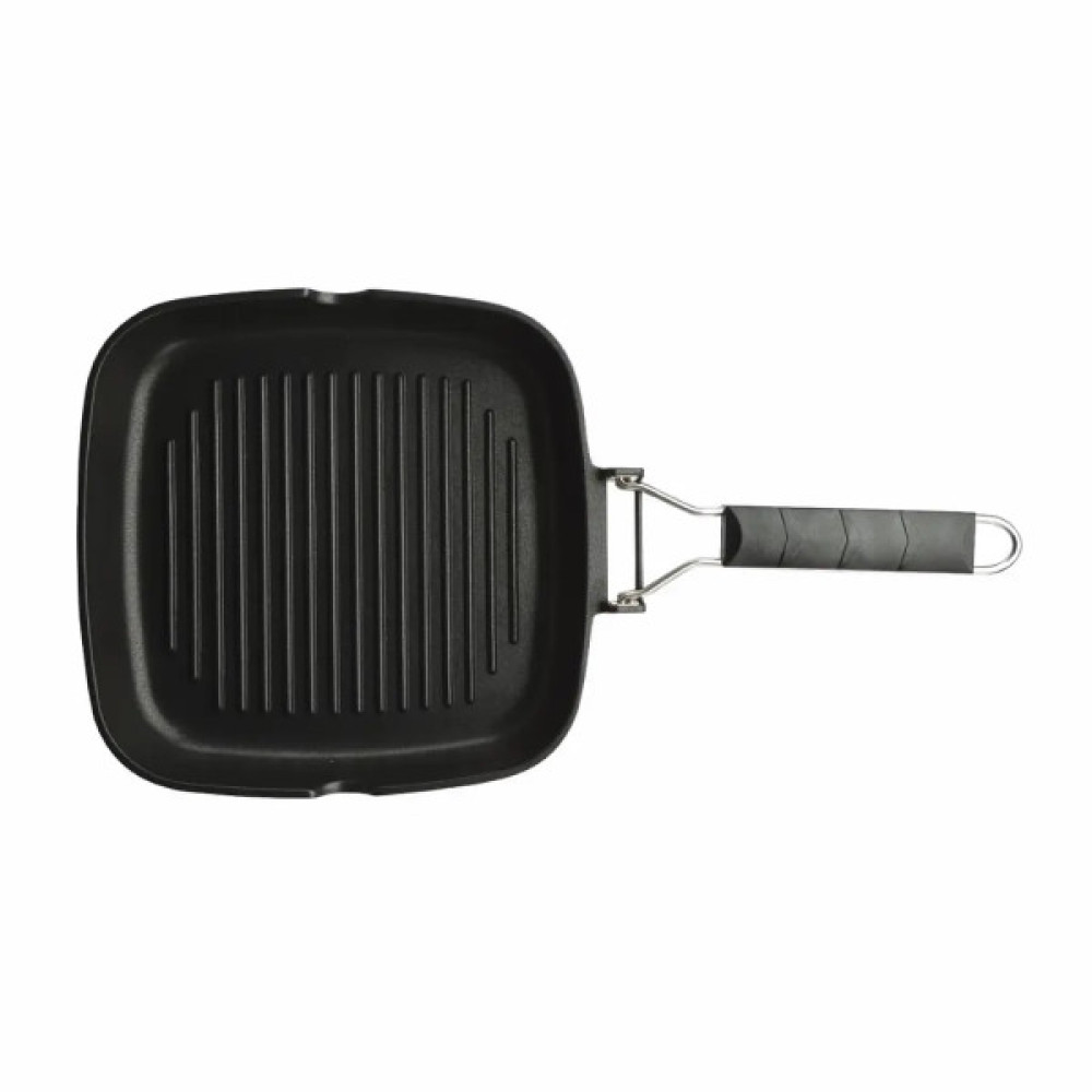 Сковорода Bergner Bbq lovers, гриль 24x24 см (BGEU-1101)