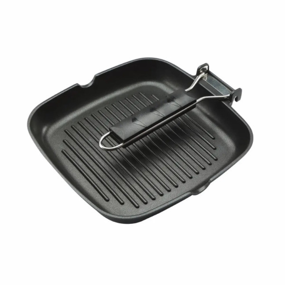 Сковорода Bergner Bbq lovers, гриль 24x24 см (BGEU-1101)