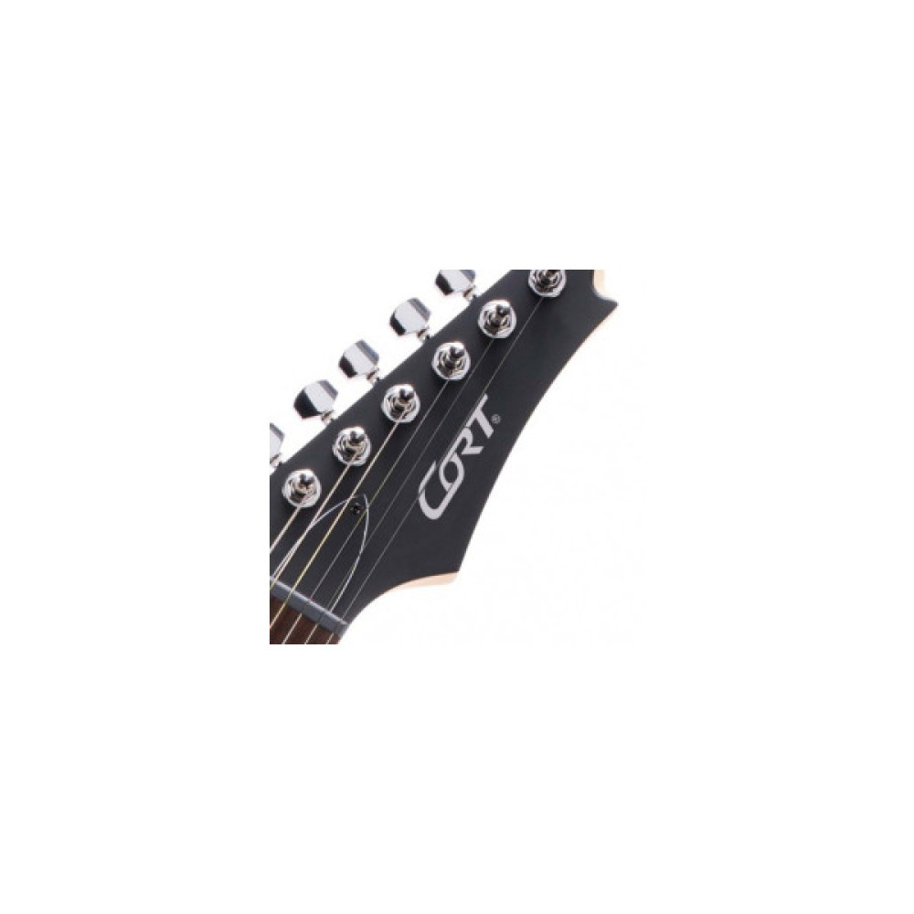 Електрогітара Cort X100 Open Pore Black Cherry Burst (X100 OPBB)