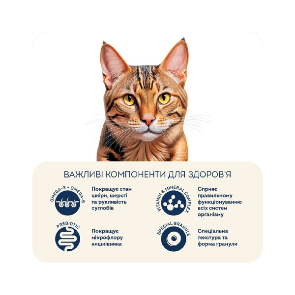 Сухий корм для кішок Home Food For active з куркою та креветками 200 г (4820290090125)