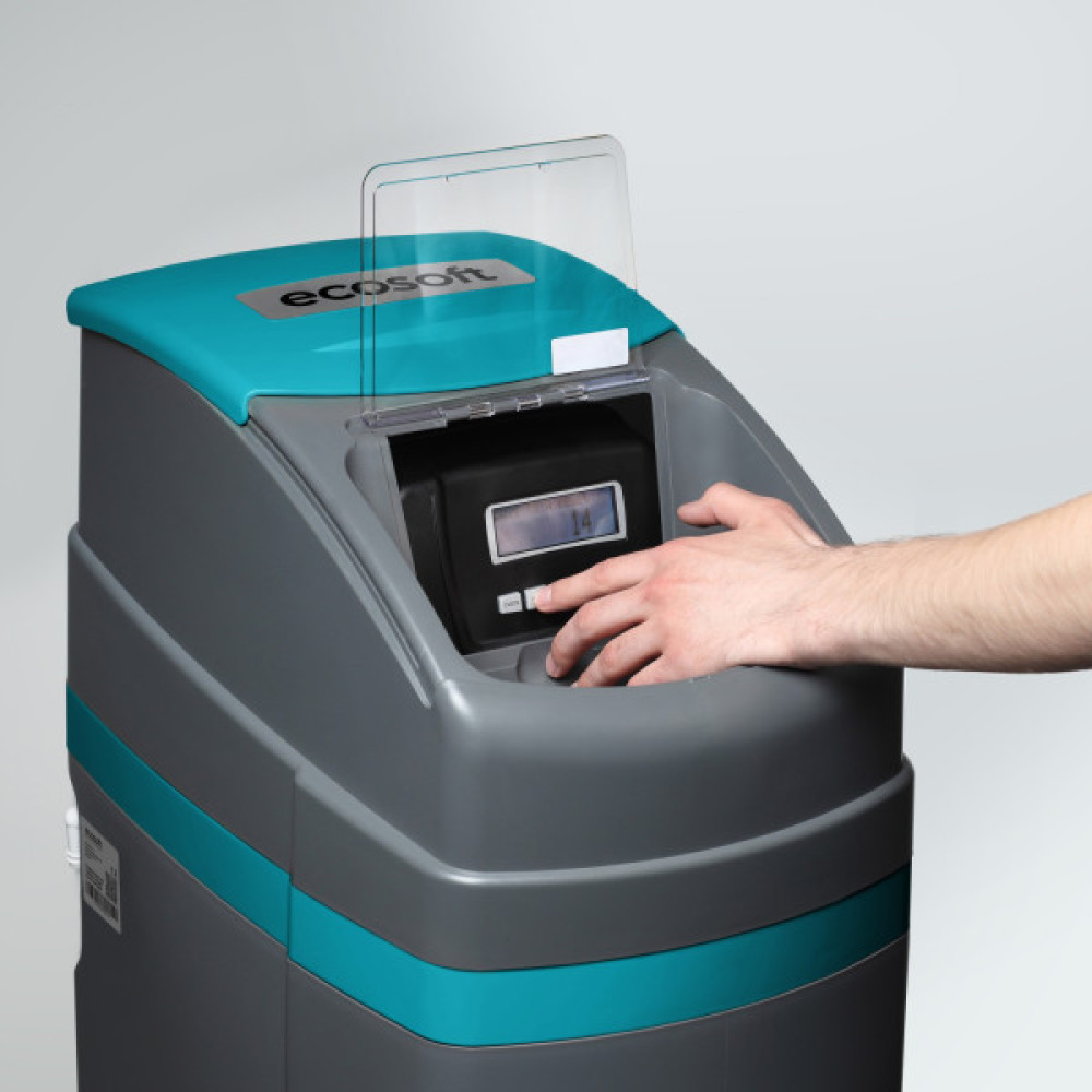 Фільтр пом'якшення води Ecosoft FU1035CABCETA Titanium Azure, до 2м.куб•год, підкл. 1", матеріал 25л HCRS