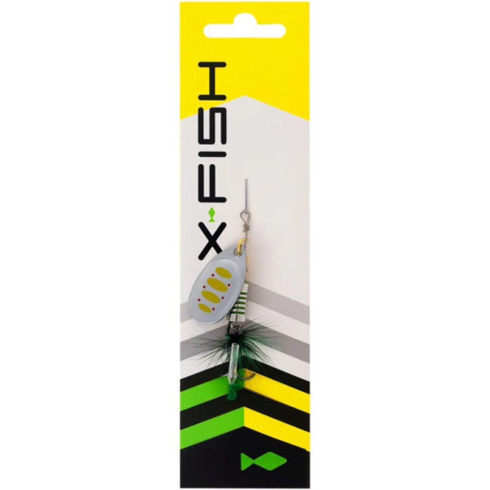 Блешня X-Fish Termite 7g 3 Silver GGD (1917.06.84)