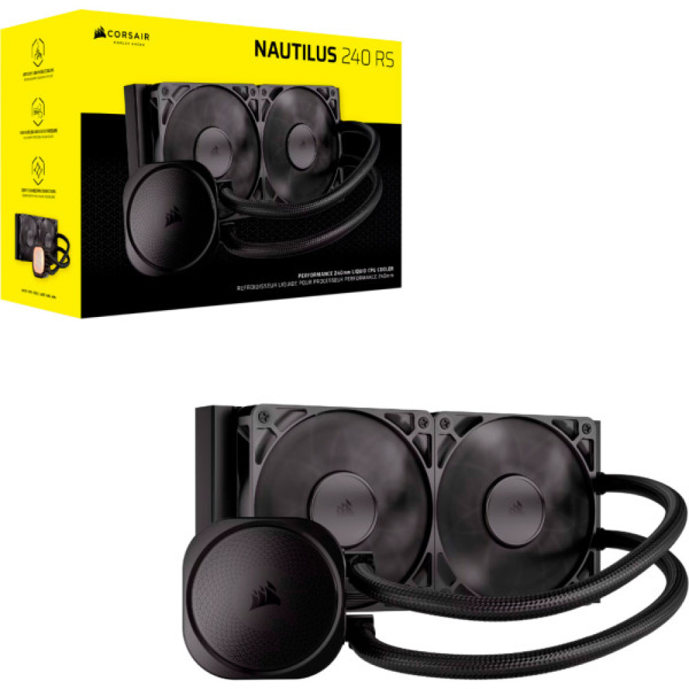 Система рідинного охолодження Corsair NAUTILUS 240 (CW-9060088-WW)