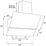 Витяжка кухонна Grunhelm GVN 1030 BX Витяжка кухонна Grunhelm GVN 1030 BX