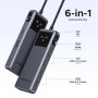 Концентратор Ugreen USB-C to HDMI + 2xUSB 3.2 + 2xUSB-C 3.2 + PD CM888 gray (35998) Концентратор Ugreen USB-C to HDMI + 2xUSB 3.2 + 2xUSB-C 3.2 + PD CM888 gray (35998)