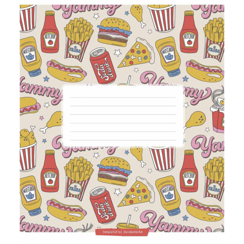 Зошит Школярик Enjoy your life 12 аркушів лінія (012-3503L)