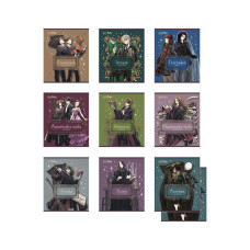 Зошит Kite предметний набір Harry Potter 48 аркуші, 10 шт (HP25-240-1-9)