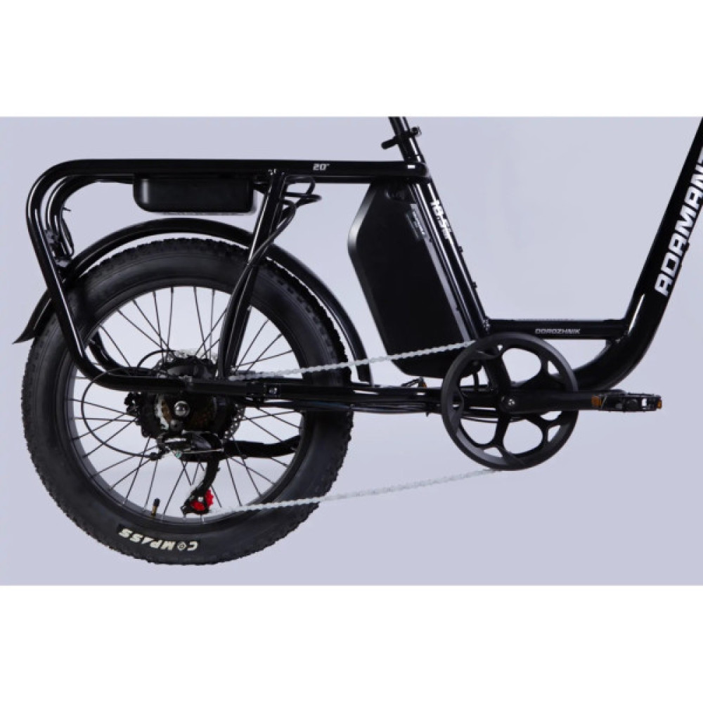 Електровелосипед Dorozhnik 20" ADAMANT HDD рама-18,5" 48B 17.5А*г 750Вт 2026 чорний (ELB-D-20-079)