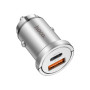 Зарядний пристрій HOCO NZ10 Handy USB-A/Type-C Silver (6942007601825) Зарядний пристрій HOCO NZ10 Handy USB-A/Type-C Silver (6942007601825)