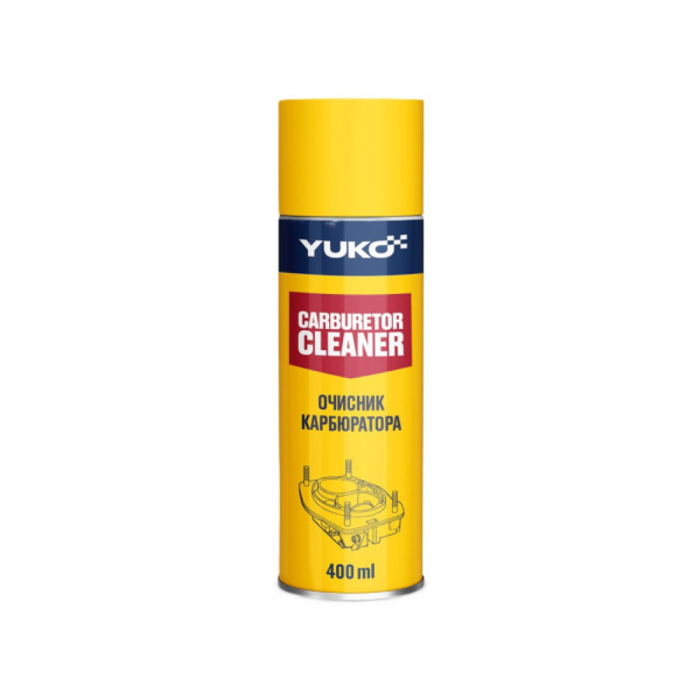 Автомобільний очисник Yuko Carburetor Cleaner 400мл (4823110408117)
