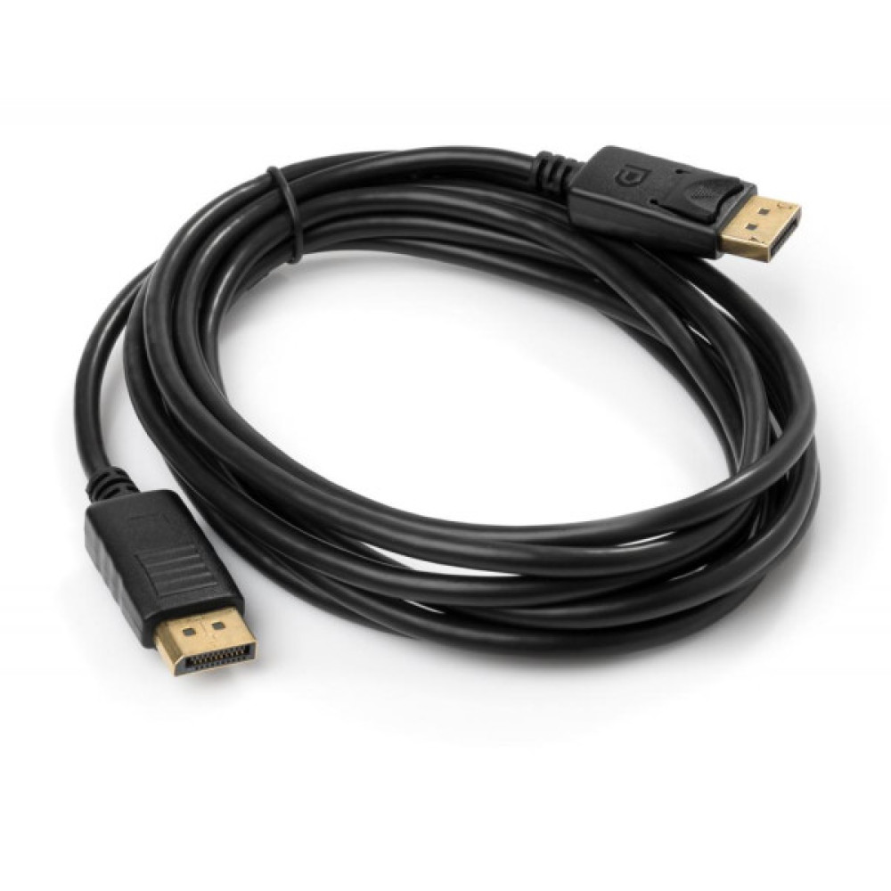 Кабель мультимедійний DisplayPort M to DisplayPort M 3.0m Vinga (VCPDPMM3BK)